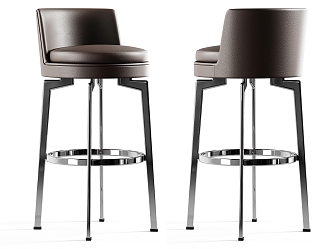 Modern Flexform Bar Chair 3d model