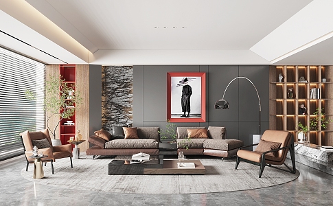 Living room 3d model