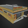 Commercial Building With Yellow Exterior Offering Rent Carpet And Industrial Flooring Services