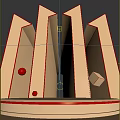 Double 11 theme background product display base 3d model
