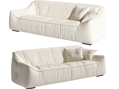 Silent wind double sofa 3d model