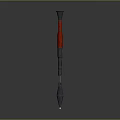 Rocket rocket launcher to air weapon to air missile shoulder missile shoulder rocket 3d model