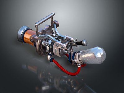 Science Fiction Firearms Next Generation Firearms Science Fiction Game Gun Game Firearms Game Gun Concept Gun Laser Gun 3d model