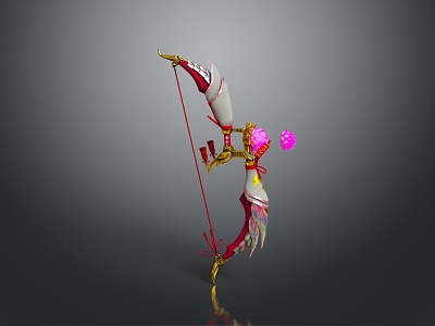 Crossbow Mechanical Crossbow Shift Bow and Arrow Shoot Far Equipment Weapons High-tech Crossbow 3d model