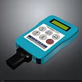 LANDTEK DT-2234C Digital Tachometer with Blue Casing Digital Display Control Buttons and Measuring Probe