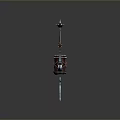 Ancient weapons Cold weapons Medieval items Medieval weapons Swords, spears, halberds, axe hooks 3d model