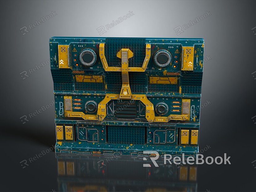 Science Fiction Door Steel Door Science Fiction Door Science Fiction Entrance Door Science Fiction Entrance Future Door Security Door Password Door model