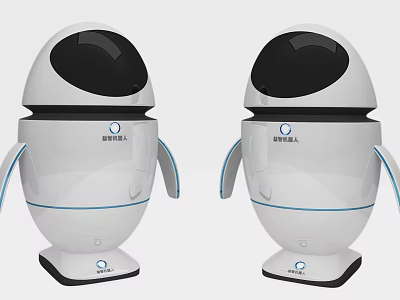 Modern Robots 3d model