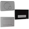 Modern Household Daily Use Switch Panels with Grey Black White and Gold Design