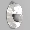 Modern Decorative Mirror With Unique Shape And Artistic Design For Home Interiors