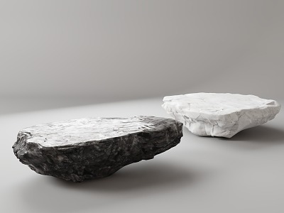 Rock coffee table 3d model