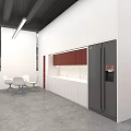 Modern pantry 3d model