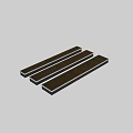 Techni Long Strip Metal Radiator With Striped Design For Home Heating