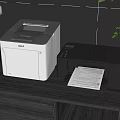 Modern printer combination 3d model
