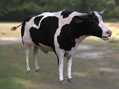 Reptile Species In Natural Habitat With Scales And Unique Physical Features 3d model