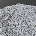 High Quality Gray Stone Gravel For Construction And Decorative Projects 3d model