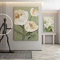 modern decorative painting 3d model