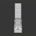 Columns Stone Columns Stone Columns Old Columns Roman Columns Roman Columns Classical Columns Greek Columns 3d model