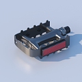 Pedal Hardware Parts 3d model