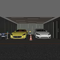 Modern Garage 3d model