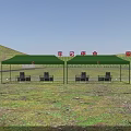 Professional Outdoor Military Shooting Training Range With Various Silhouette Targets And Complete Supporting Facilities