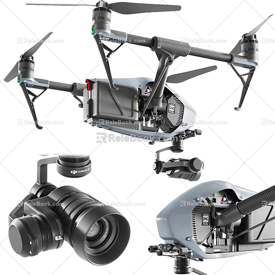 Modern UAV DJI UAV 3d model