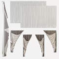 Curtains 3d model