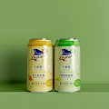 Captain Milk Tea with Taro Oat and Highland Barley Oat Canned Refreshing Drink