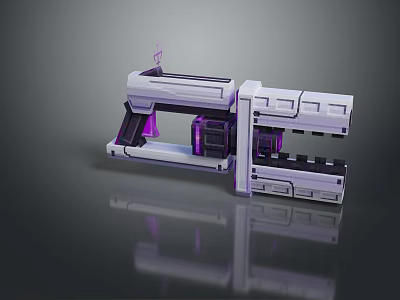 Science Fiction Firearms Next Generation Firearms Science Fiction Game Gun Game Firearms Game Gun Concept Gun Laser Gun 3d model