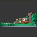 Game Environment Game Scene Fairy Tale Scene Fairy Tale Magic Scene Magic Item Fantasy Scene 3d model