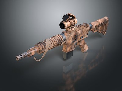 Modern rifle semi-automatic rifle model