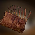Juicy Grilled Ribs With Tender Meat And Seasoned Crispy Surface