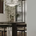 Modern Living Dining Room With Wooden Flooring Natural Light And Minimalist Design
