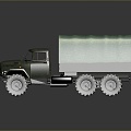 Military Truck Military Transporter Military Transporter Armed Transporter Armored Transporter 3d model