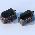 Household Tool With Silver Metal Head Red String And Black Base Design