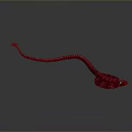snake cobra venomous snake python reptile cold-blooded animal reptile reptile 3d model