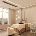 Modern Quiet Beauty Room Design Beauty Salon 3d model