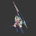 Modern Robot Warrior Robocop 3d model