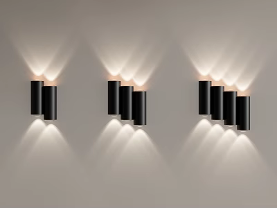 Elegant Modern Kitchen Wall Lamps With Contemporary Design And Warm Light Effects 3d model