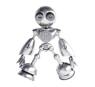 Modern Robot Toy Robot 3d model