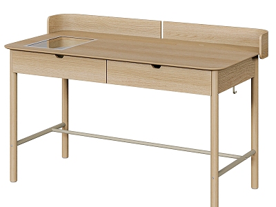 IKEA Desk Writing Desk Solid Wood Desk Office Desk model