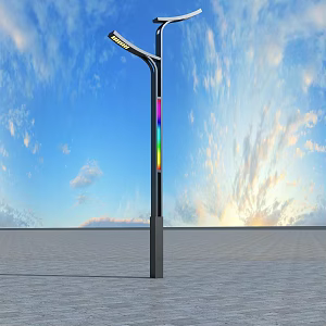 Intelligent street light 3d model