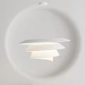 Modern chandelier 3d model
