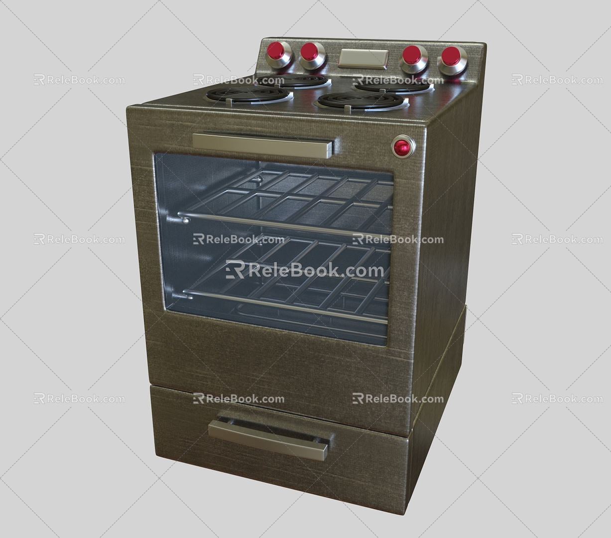 Electric Oven 3d model