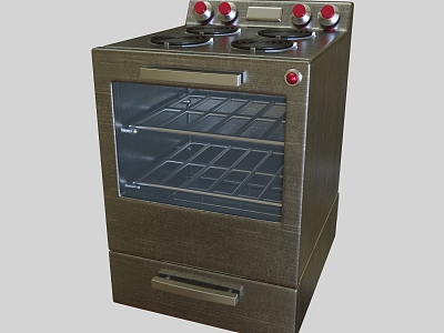 Electric Oven 3d model