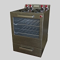 Electric Oven 3d model