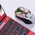 Mouse Computer Facebook Mouse Intangible National Heritage Laptop Opera Peking Opera Facebook 3d model