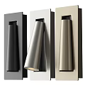 Modern Cylindrical Wall Lamps With Sleek Metal Finish In Different Colors