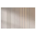Modern Background Wall Design With Vertical Stripes And Textured Neutral Surface