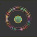Universe Star Nebula Space Planet Realistic 3d model